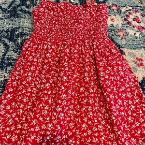 Wild Fable Red Floral Mini Dress